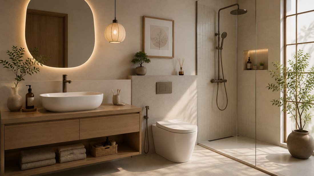 Inspirasi Wastafel untuk Kamar Mandi Bernuansa Japandi dengan Wastafel Terbaik dari Blackwhite Sanitary Terbaik di Indonesia