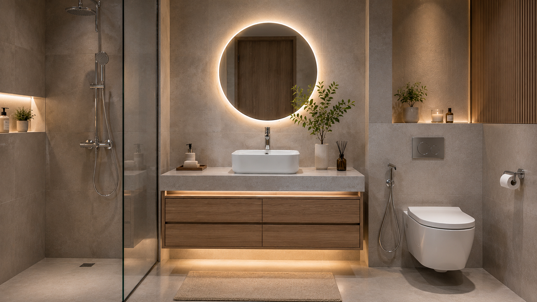 Cara Membuat Kamar Mandi Terlihat Mewah Tanpa Renovasi Besar